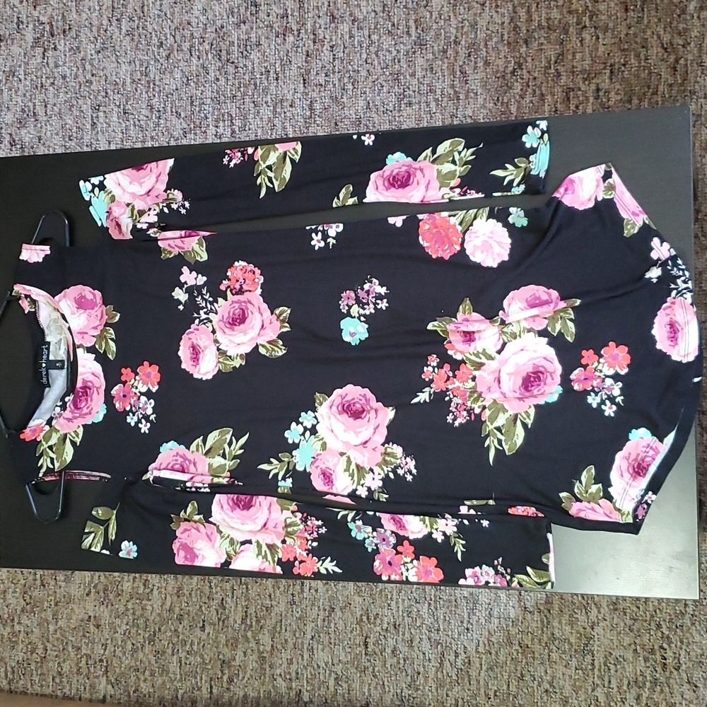 Floral print dress